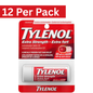 Tylenol Extra Strength 500mg eZTabs – 10 Count Tablets Pack of 12 – Wholesale Pain Relief Medicine
