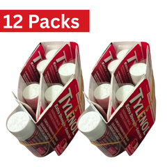 Tylenol Extra Strength 500mg eZTabs – 10 Count Tablets Pack of 12 – Wholesale Pain Relief Medicine