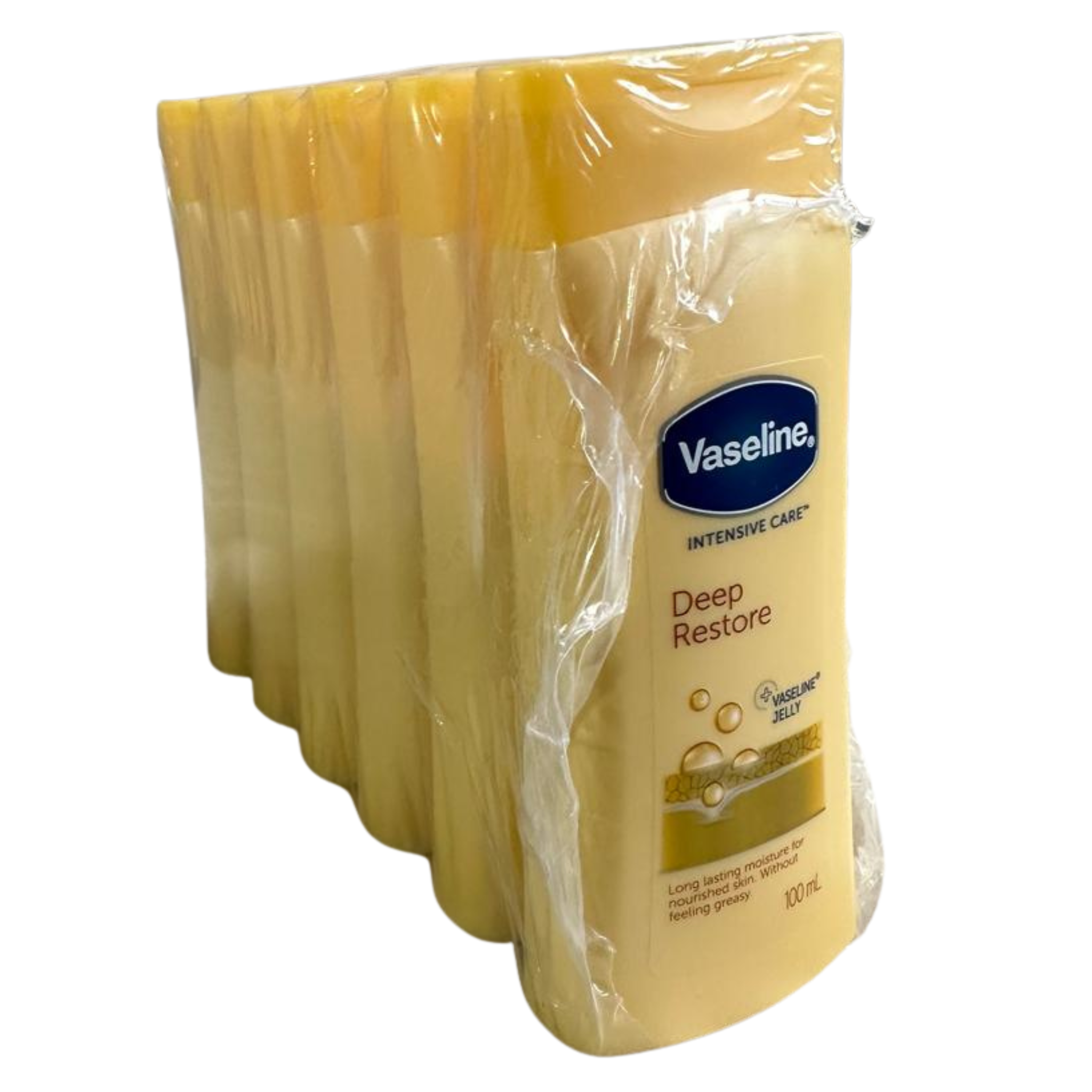 Vaseline Intensive Care Deep Restore Lotion 100ml Pack of 6 – Moisturizer for Dry Skin