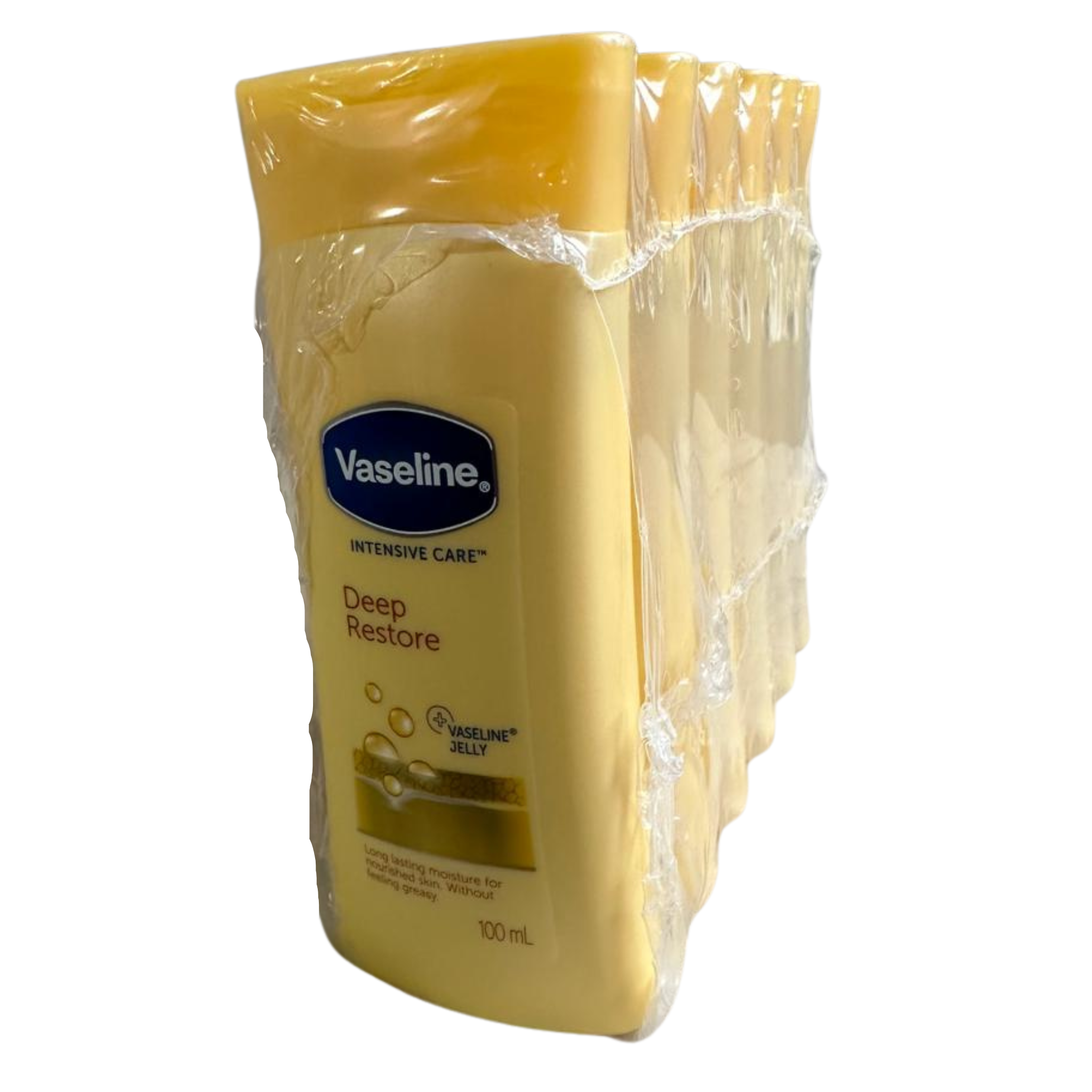Vaseline Intensive Care Deep Restore Lotion 100ml Pack of 6 – Moisturizer for Dry Skin