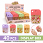 Wish Hand Sanitizer Spray with Keychain, Aloe and Vitamin E, 35ml, 40 Piece Display Box