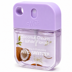 Wish Hand Sanitizer Spray with Keychain, Aloe and Vitamin E, 35ml, 40 Piece Display Box