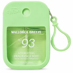 Wish Hydrating Fragrance Mist with Silicone Case, Mallorca Toledo Valencia Seville, 35ml
