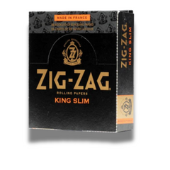 Zig-Zag King Size Slim Rolling Papers – 25 Packs per Box (32 Papers per Pack)