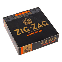 Zig-Zag King Size Slim Rolling Papers – 25 Packs per Box (32 Papers per Pack)