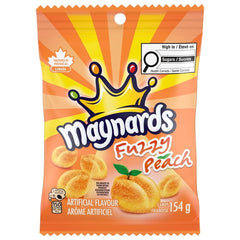 Maynards Fuzzy Peach 154g – Front View