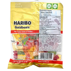 Haribo Goldbears 150g – Nutrition Facts