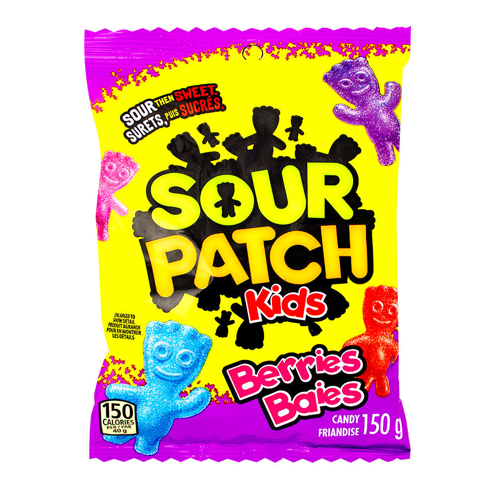 Sour Patch Kids Sour Berries 150g – Wholesale Canada Display