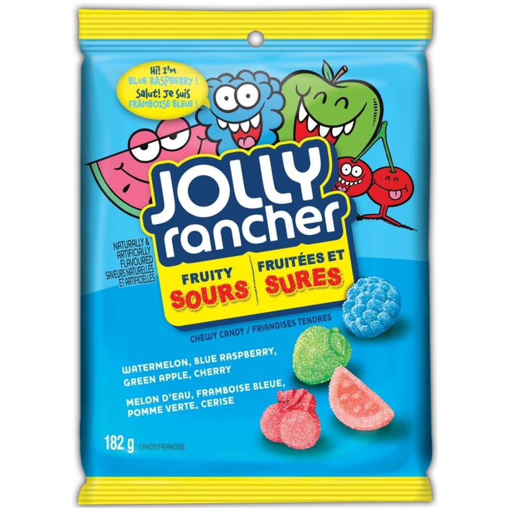 Jolly Rancher Fruity Sour Chewy Candy 182g – Retail Display