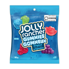 JOLLY RANCHER Gummies Original Flavoured Candy 182g – Assorted Fruit Flavours | Wholesale Pack of 12