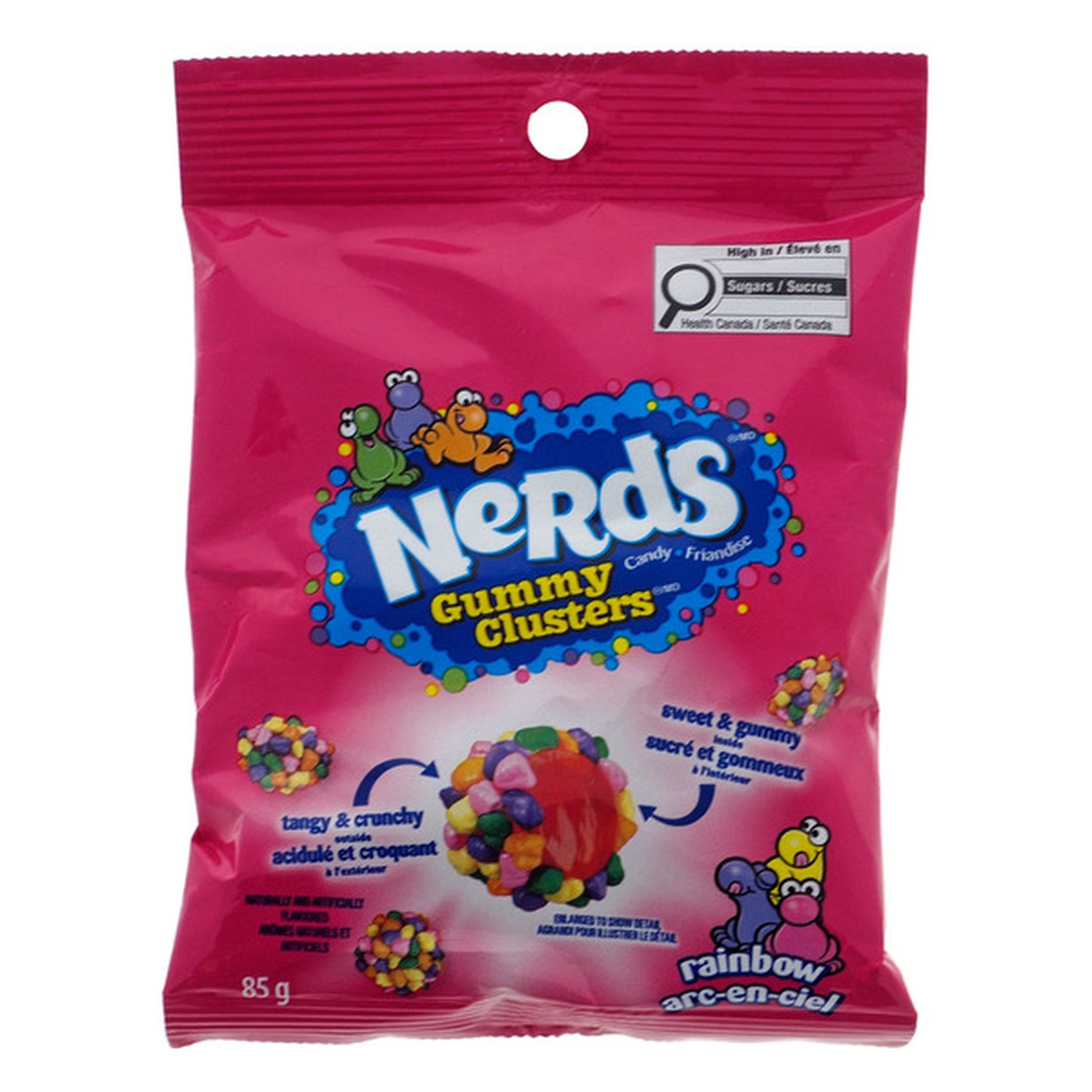 Nerds Gummy Clusters Rainbow 85g – Instacart Display