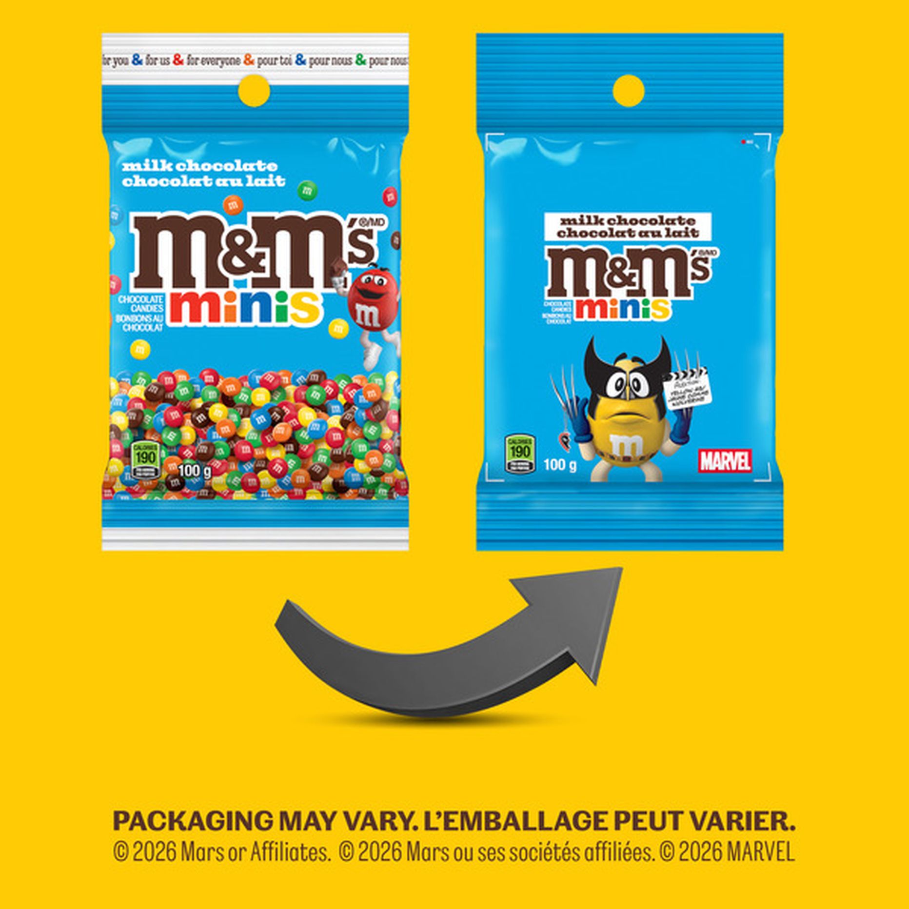 M&M's Marvel Minis 100g – Instacart Alt