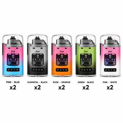 Soul Lighters Pulse Chroma Arc - USB-C Rechargeable Electric Arc Lighter, Flameless Dual Plasma, Windproof, 5 Gradient Colours (Box of 10)