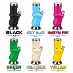 Soul Lighters Premium Kettle-Style Triple-Jet Torch Lighter – Trophy Pedestal Base, Flip-Open Safety Cap, 6 Colours (12-Count Display)