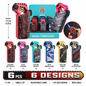 Soul Lighters Dragon Twin-Jet Torch Lighter, sculpted dragon head, 6 designs, 6-count