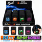 Soul Lighters Funny Monster Flip-Top Torch Lighter, Pack of 20