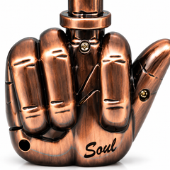 Soul Middle Finger talking jet torch lighter, counter-ready Soul Torches display of 9 – Wholesale Canada