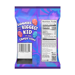 SHAQ-A-LICIOUS XL Gummies Original 175g – Back of Bag