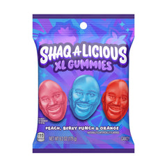 SHAQ-A-LICIOUS XL Gummies Original 175g – Front of Bag